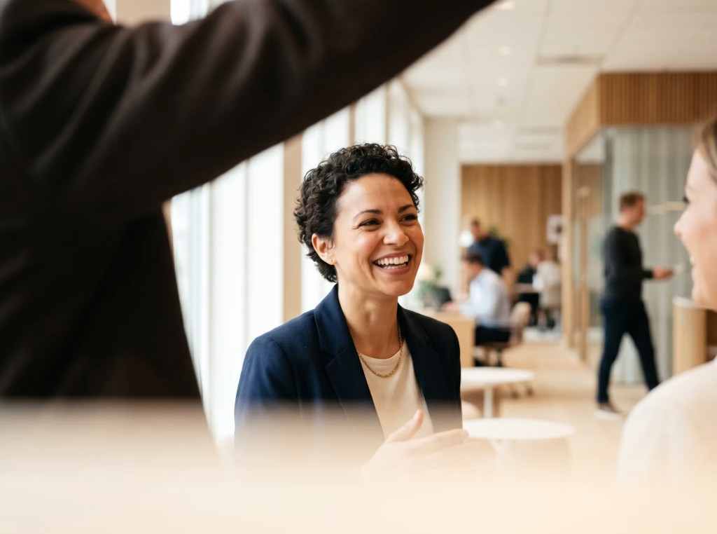 Kollaborativer Arbeitsbereich im Büro